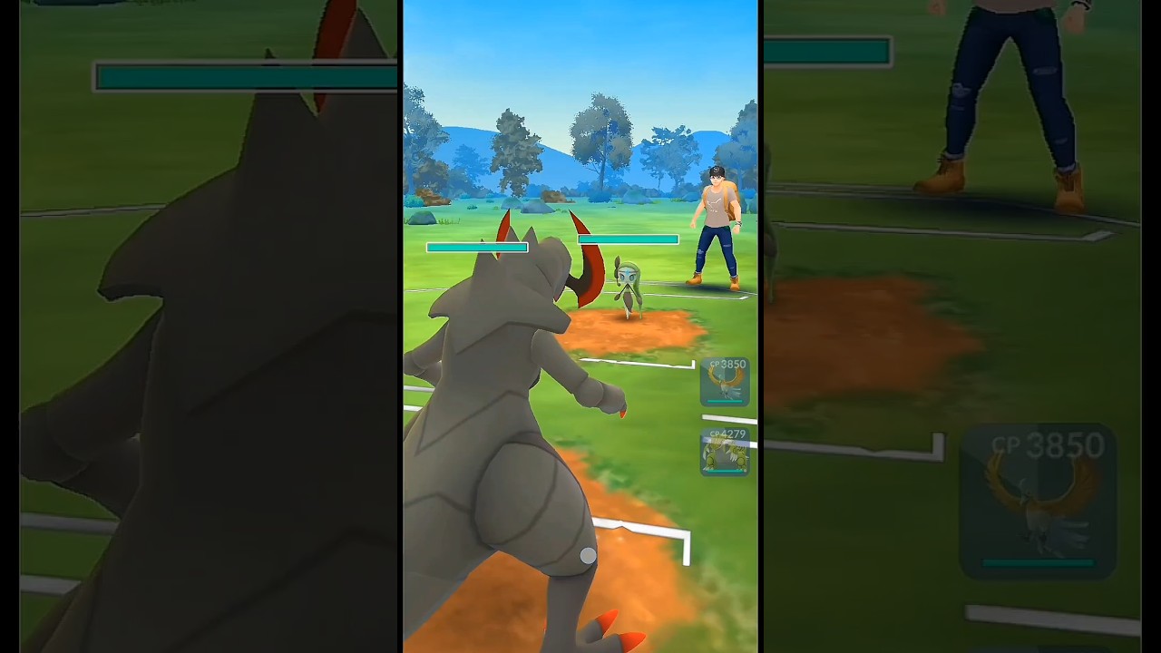 Shiny hacxors vs meloetta battle #viralshort #shorts @wyperrex2 @PokemonAsiaHindiOfficial