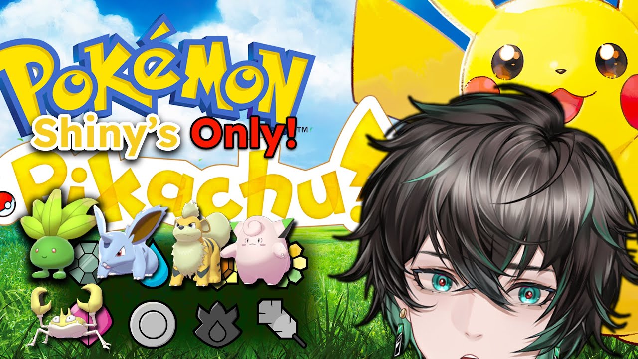 Playing Pokémon Let's Go Pika w/ Shiny Only