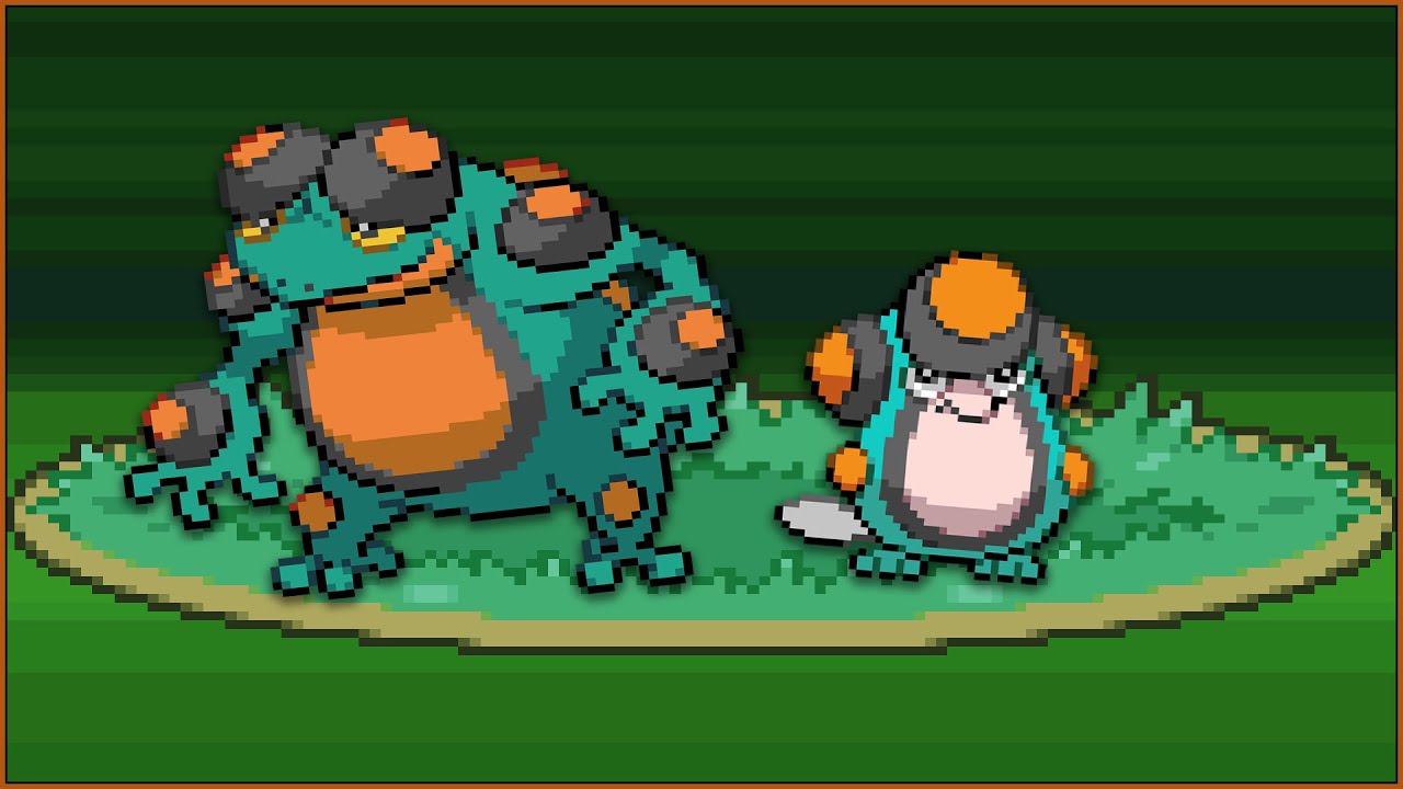 Shiny Palpitoad + seismitoad in Pokemon Black 2 (Full odds)