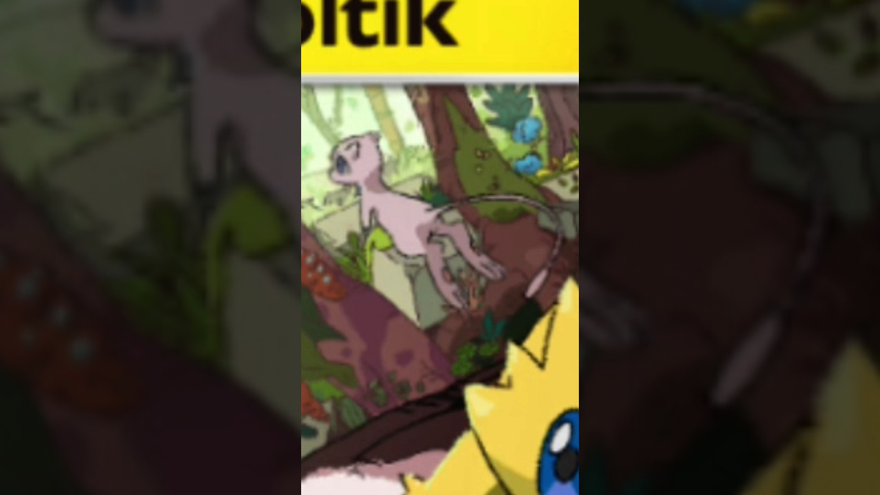 A Mew in Joltik card artwork