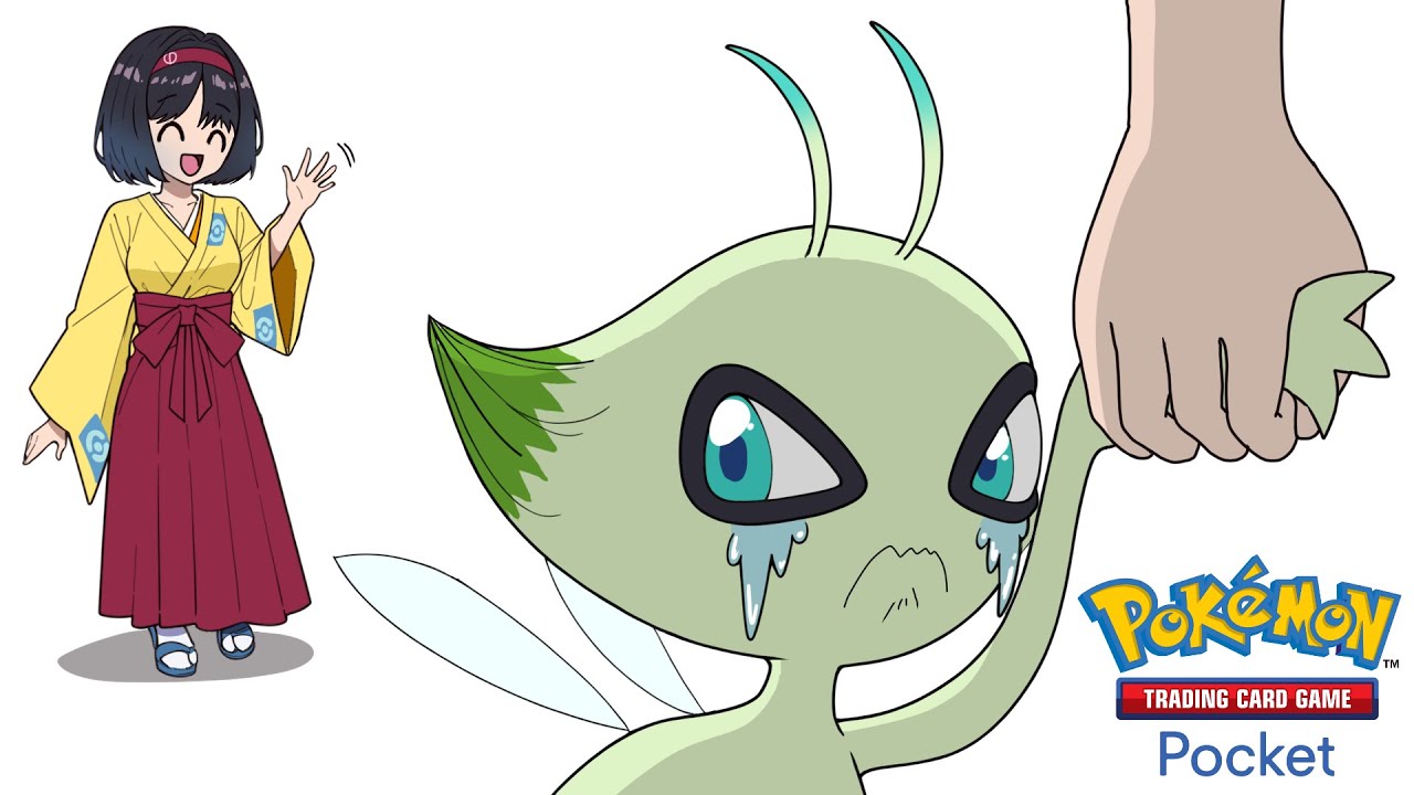 【ポケポケアニメ】セレビィex、さようなら👋【エリカ】