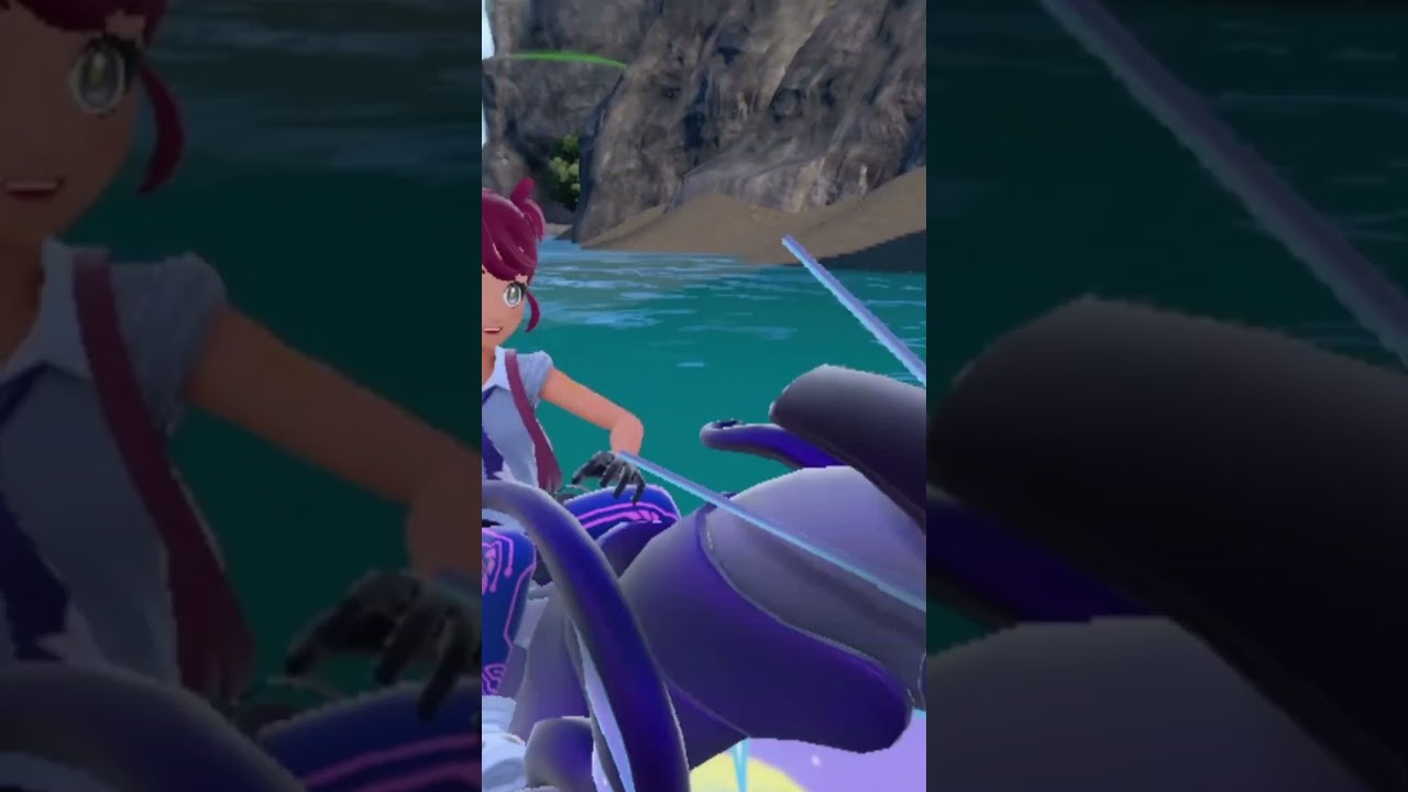 Found a Shiny Seadra |#pokemonscarletandviolet #dlc #shiny #pokemon #scarlet