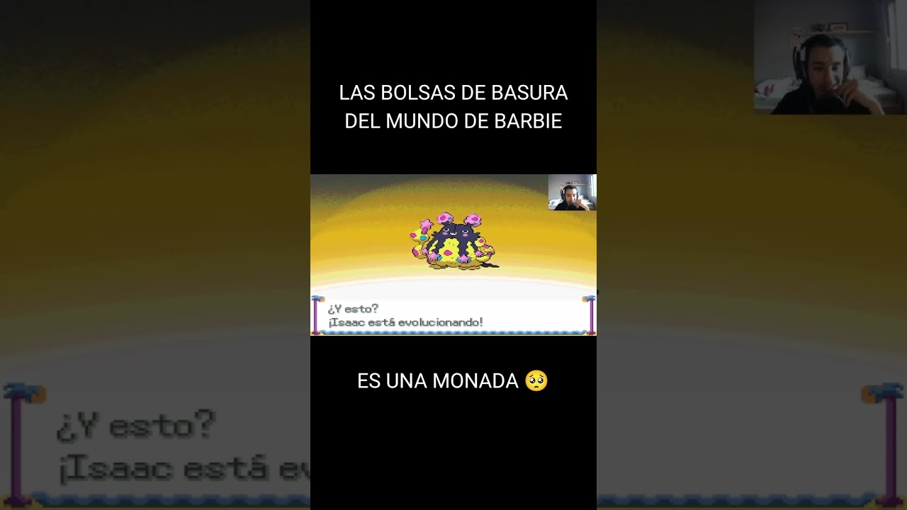 LA BOLSA DE BASURA COQUETTE 🎀 #shorts #HolidaysWithYoutube #pokemon #garbodor #barbie #coquette