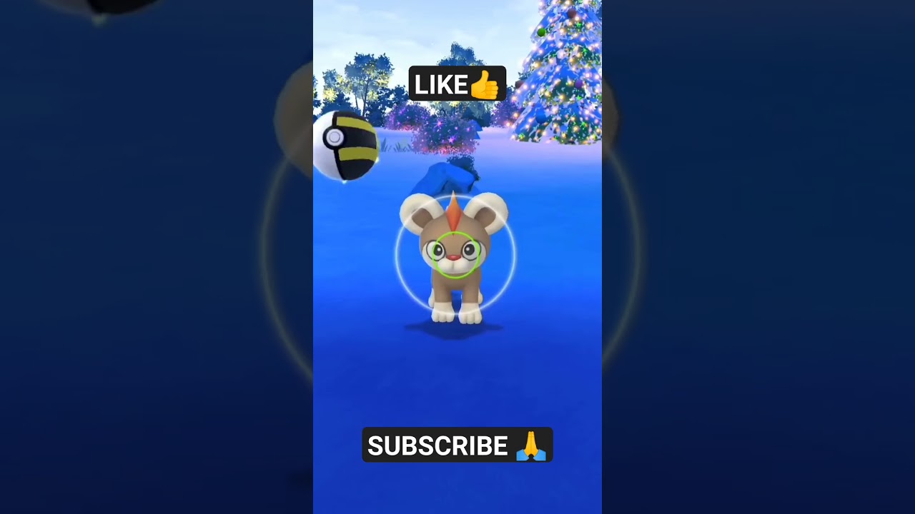 Shiny Male Litleo Encounter #shinypokemon #wildshiny #pokemongo #shorts