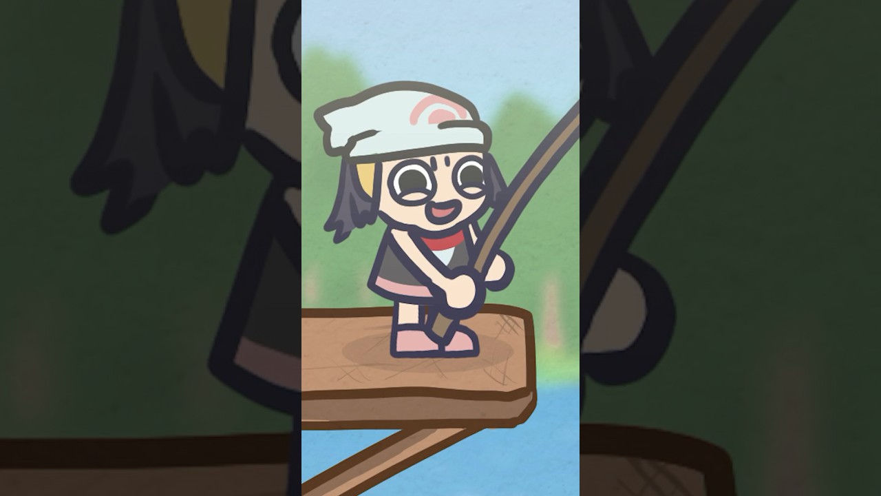 Fishing with Slugma!