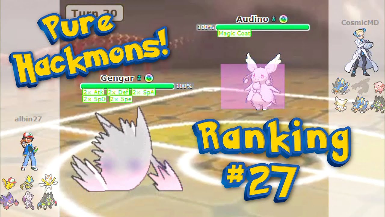 Pokémon Mega Gengar vs Mega Audino | Pure Hackmons