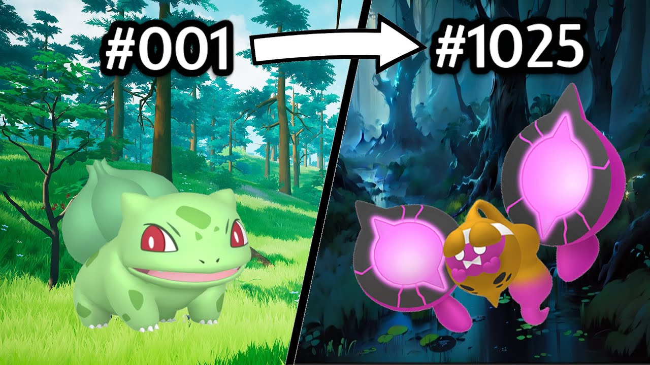 Catching Every Shiny Pokemon In Order!