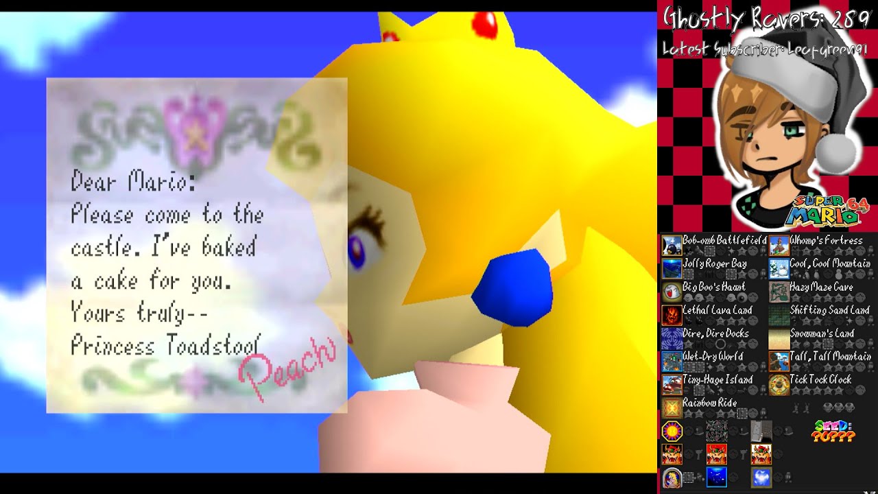 Happy New Year/ Super Mario 64 70 Star Casual Run