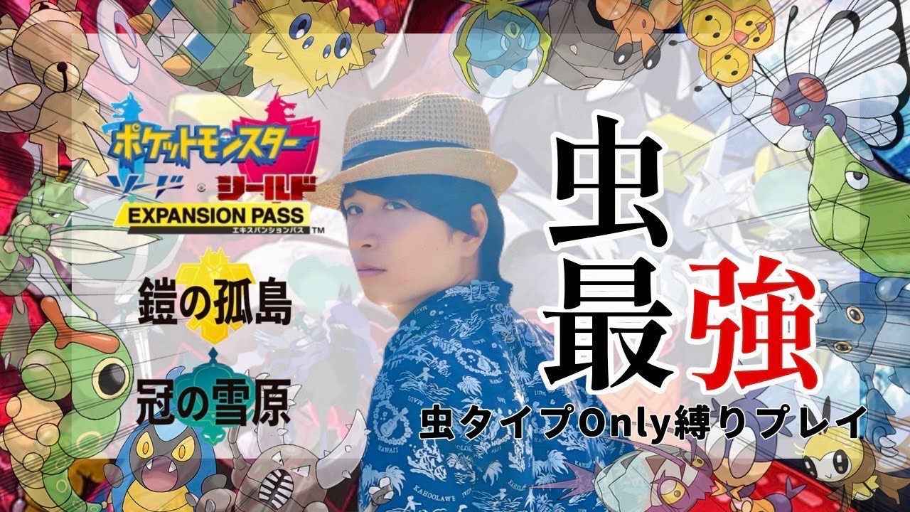 ☆鎧の孤島クリア☆【DLCで新たな伝説へ🚪】#12【ポケモン剣盾】ポケットモンスター ソード 実況【虫ポケモンこそが最強！？🪲虫タイプ縛りで新天地を大冒険⛰️🏔️】【JA/EN】