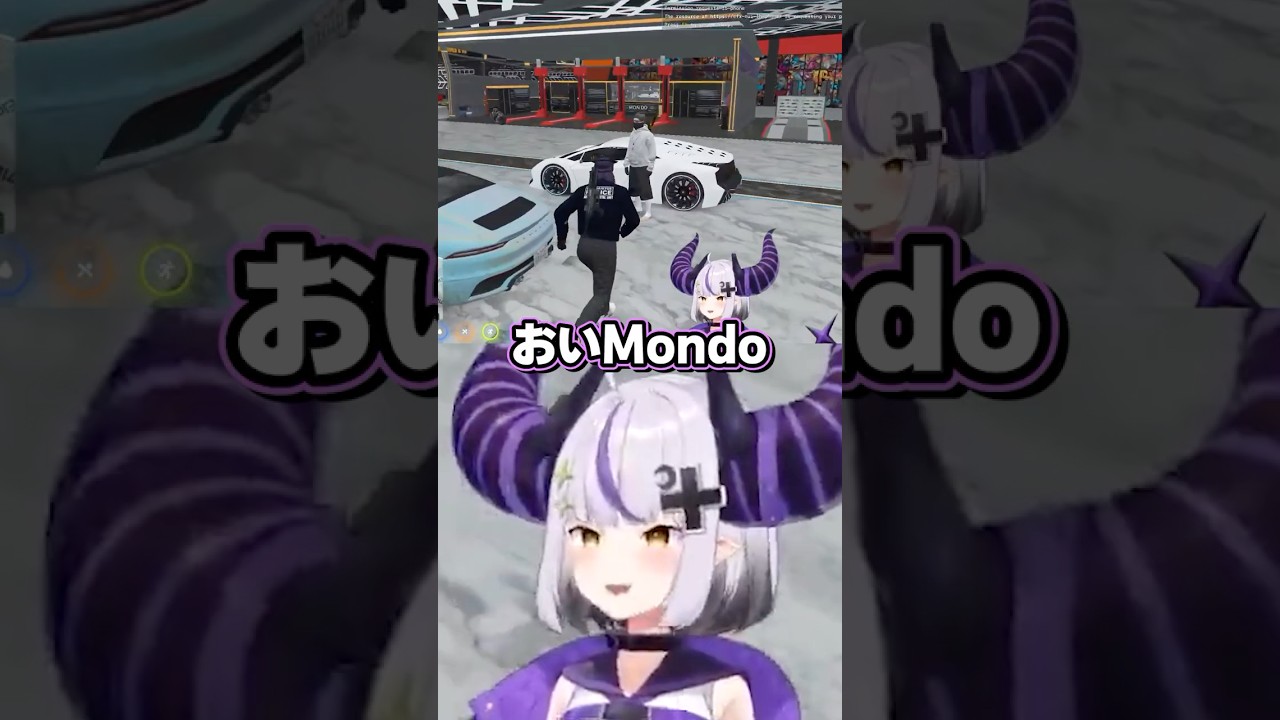 AIM最強のmondoに思いっきり喧嘩を売ってしまい完全敗北するラプ様【#vcrgta3 スト鯖 ラプラス・ラプラス/ホロライブ/mond/CR】#shorts