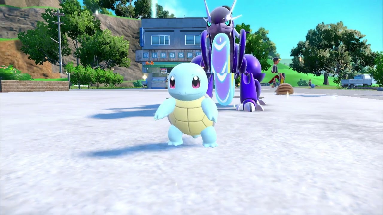 Shiny Squirtle Live Reaction in Pokemon Violet