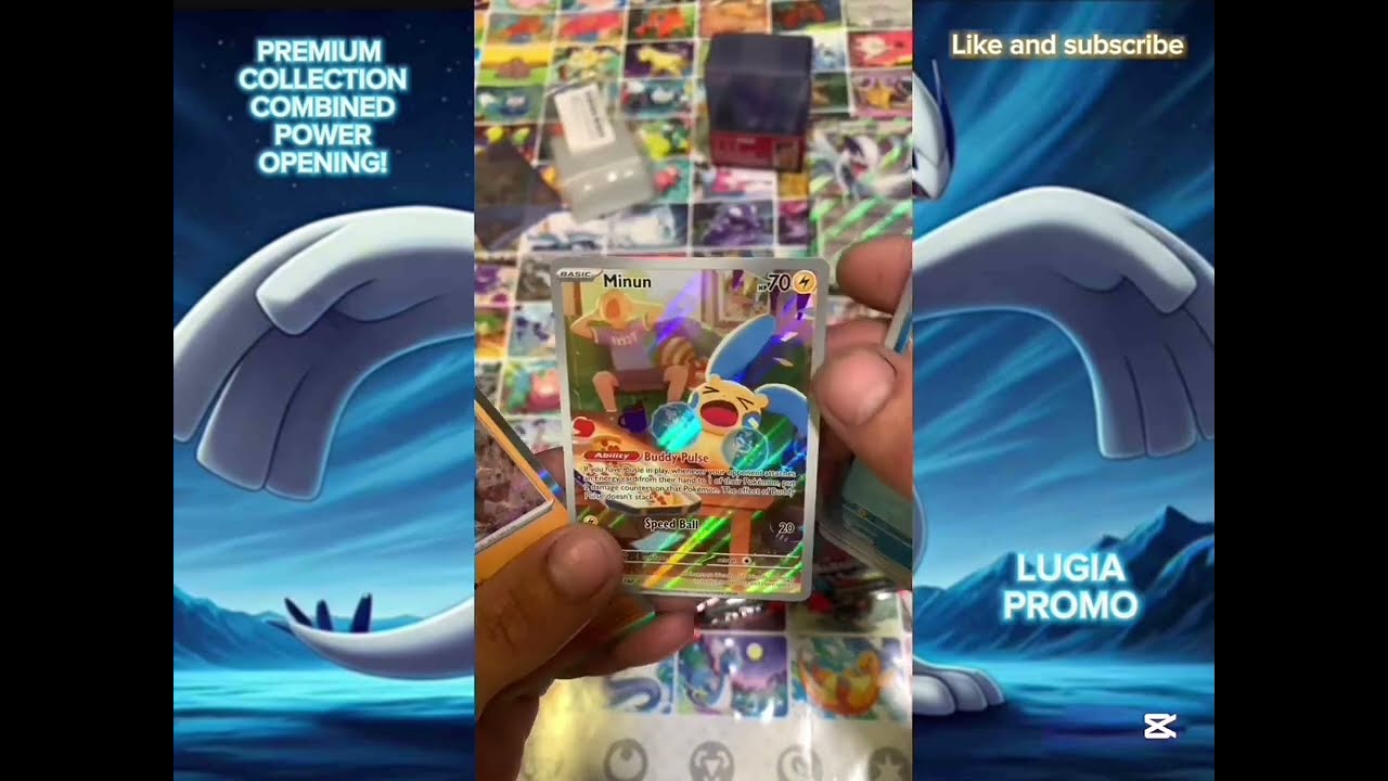 Unboxing Combined Powers PREMIUM COLLECTION box opening , LUGIA !👌
