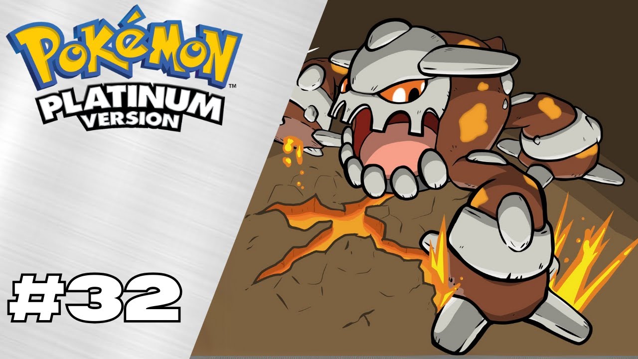 Pokémon Platinum - Heatran o lendário da magma - #32