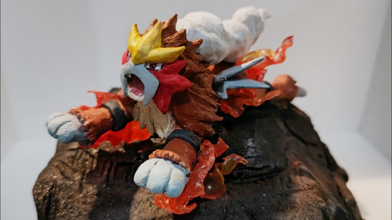 【ポケモン金銀】咆哮するエンテイを作ってみた！