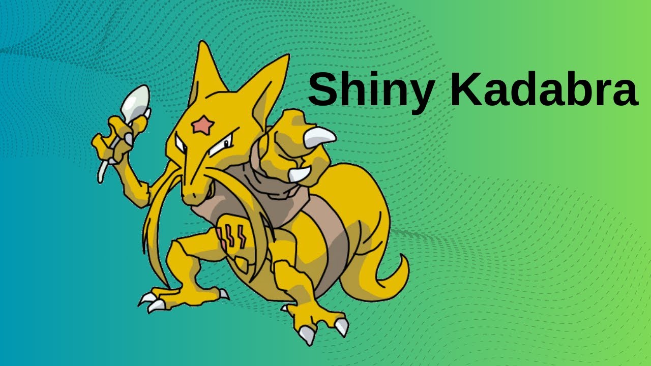 PokeMMO Türkçe Shiny Kadabra Benimsin!