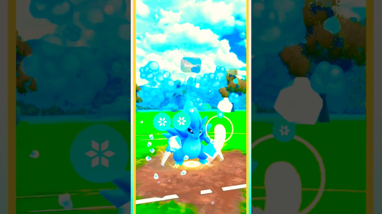 Shiny ✨ Sandslash ❄️ Charjabug ⚡ Cleydol 💥 ! Pokemon Go 🌈 #shorts #battleleague