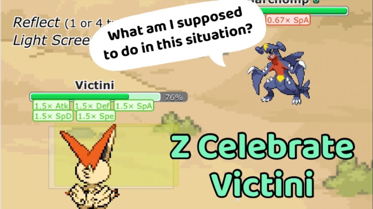 Z Celebrate Victini is a THREAT