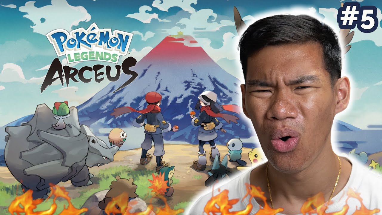 FIRST TIME Playing POKEMON LEGENDS: ARCEUS | Blind Playthrough Part 5 (w/ @BigYaeOfficial)