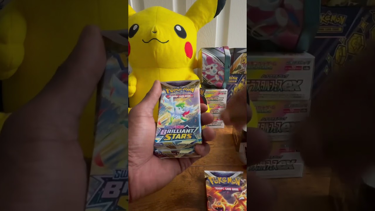 Let’s see what packs are inside this empoleon tin! 💫 #pokemon #evolvingskies #brilliantstars #fyp