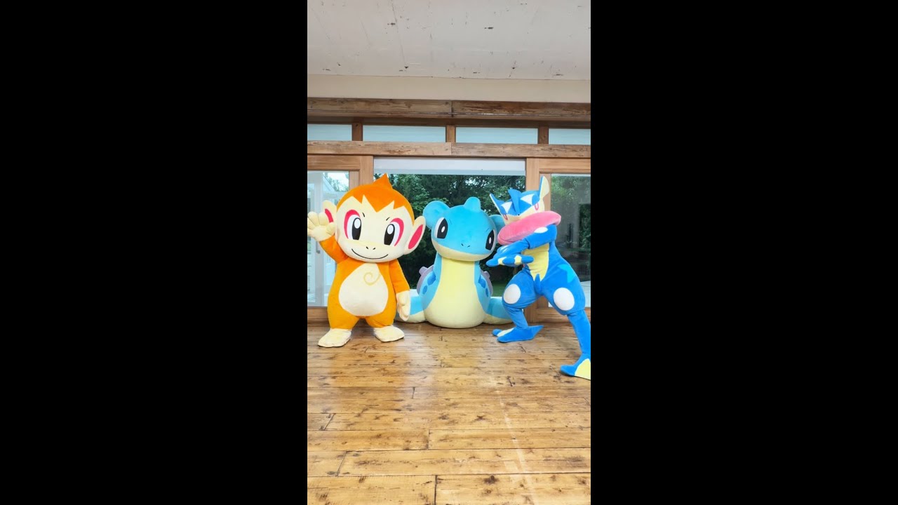 【公式】ラプラス！ヒコザル！ゲッコウガ！！