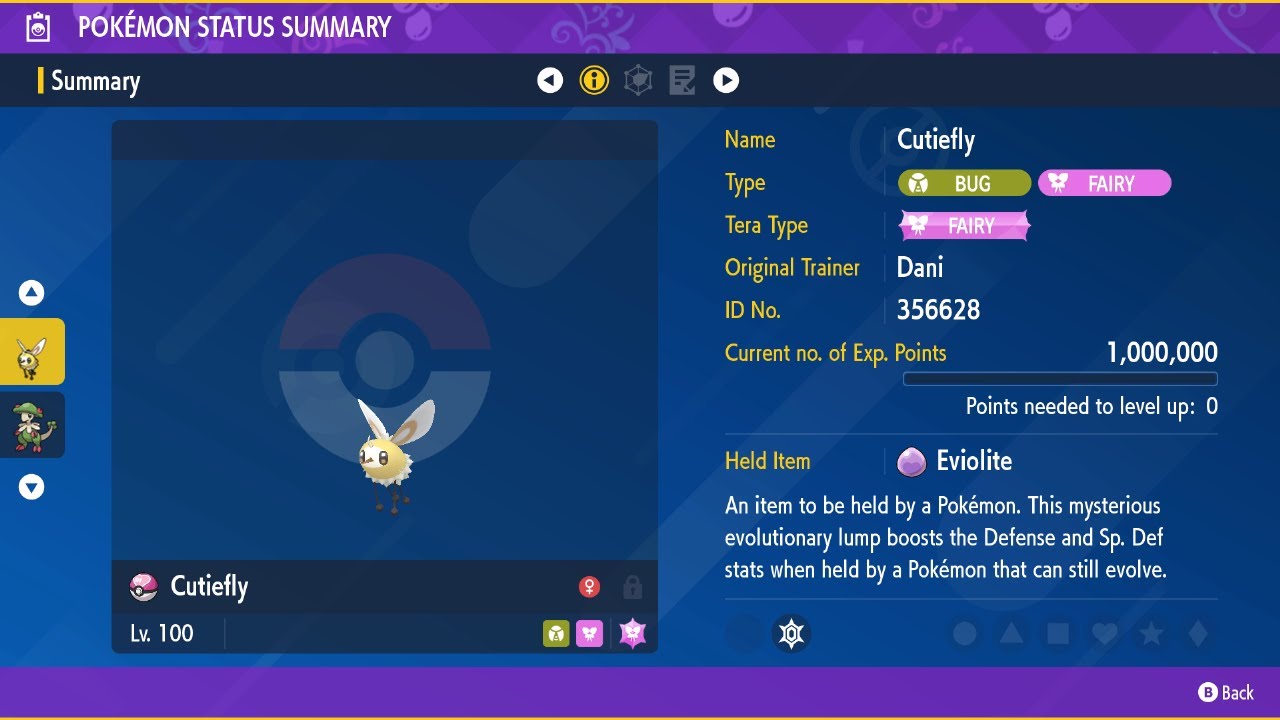 Cutiefly - Solo - 5 Star Shiny Rayquaza Raid - Pokemon Scarlet/Violet