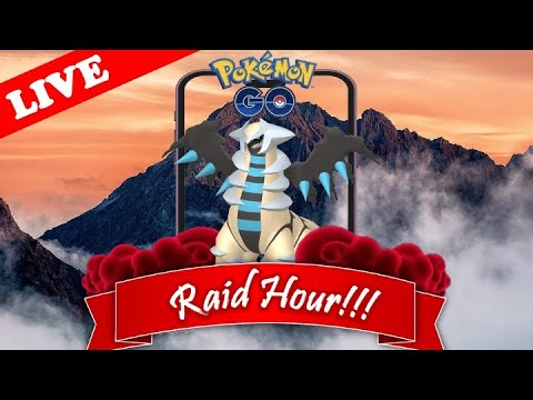 【🔴LIVE】ギラティナレイドアワー「✨色違いゲットだぜ!!✨」【ポケモンGO】