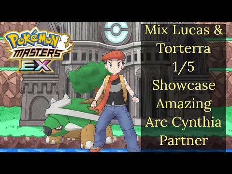 Lucas (Mix) And Torterra 1/5 Showcase.  Pokemon Masters EX.