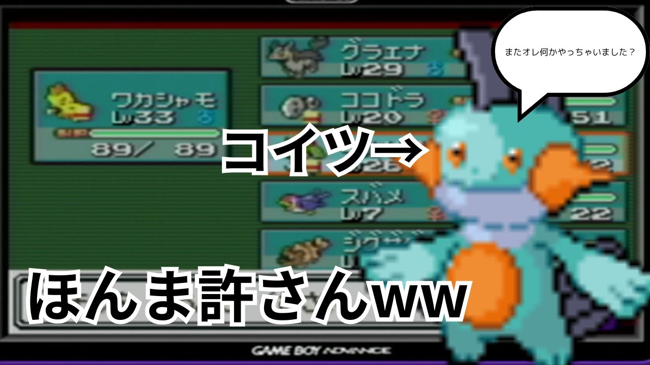 【ポケモンサファイア】ヌマクロー強すぎるやろ…　part.2