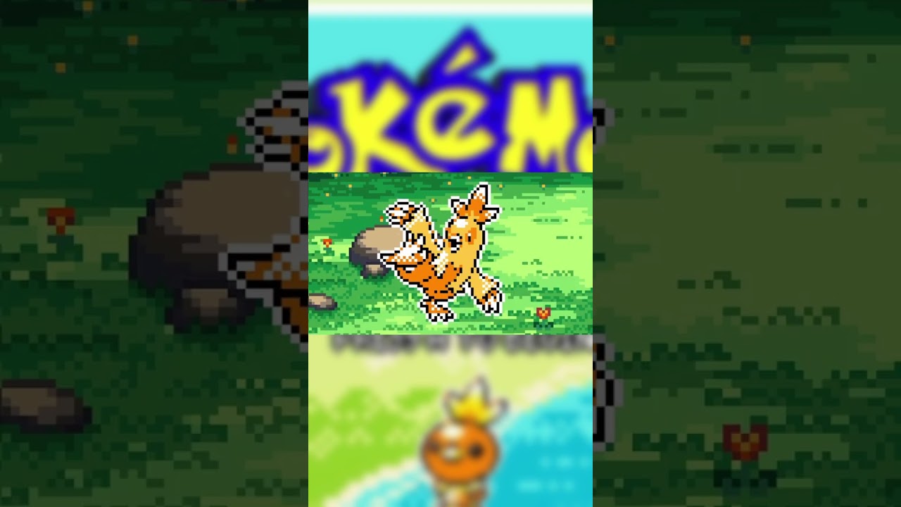 Torchic line in pokemon seaglass #pokemon #pokemonemerald #gaming #nuzlocke #pokemoncommunity