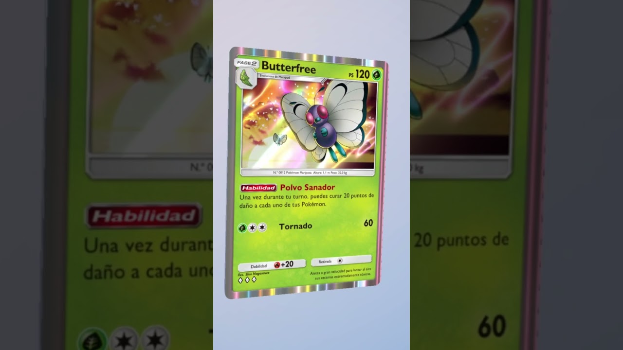 Análisis carta por carta: Butterfree #pokemon #pokemontcg