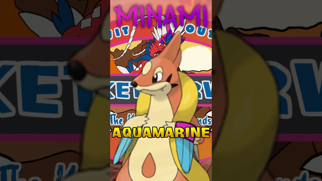 Meet Aquamarine the Floatzel (Pocket Survival: The Koraidon Badlands) #shorts #pokemon #survivor