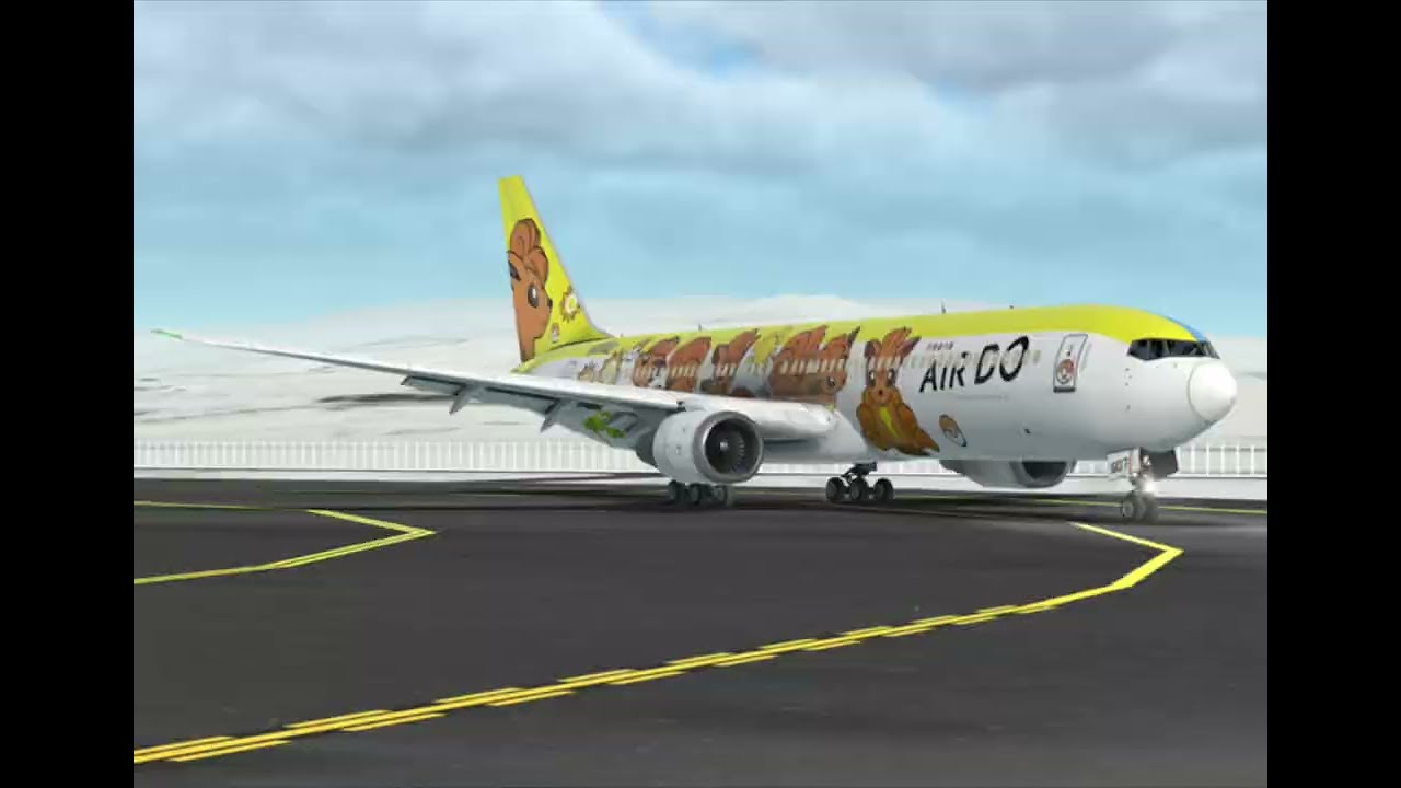 【RFS】ロコンジェットで函館空港に行ってみた!!　函館ー羽田　HakodateーTokyo Haneda