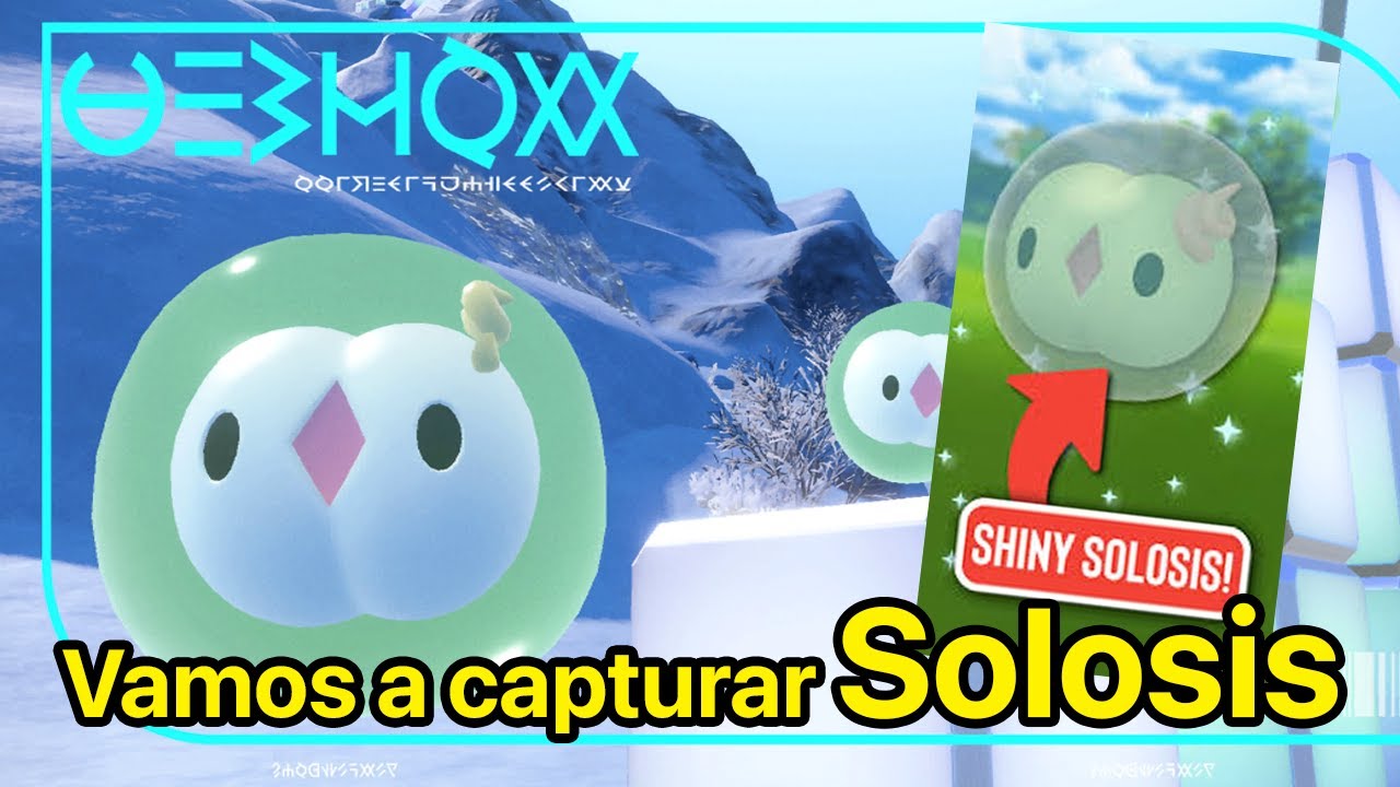 Por fin puedes atrapar muchos Solosis!