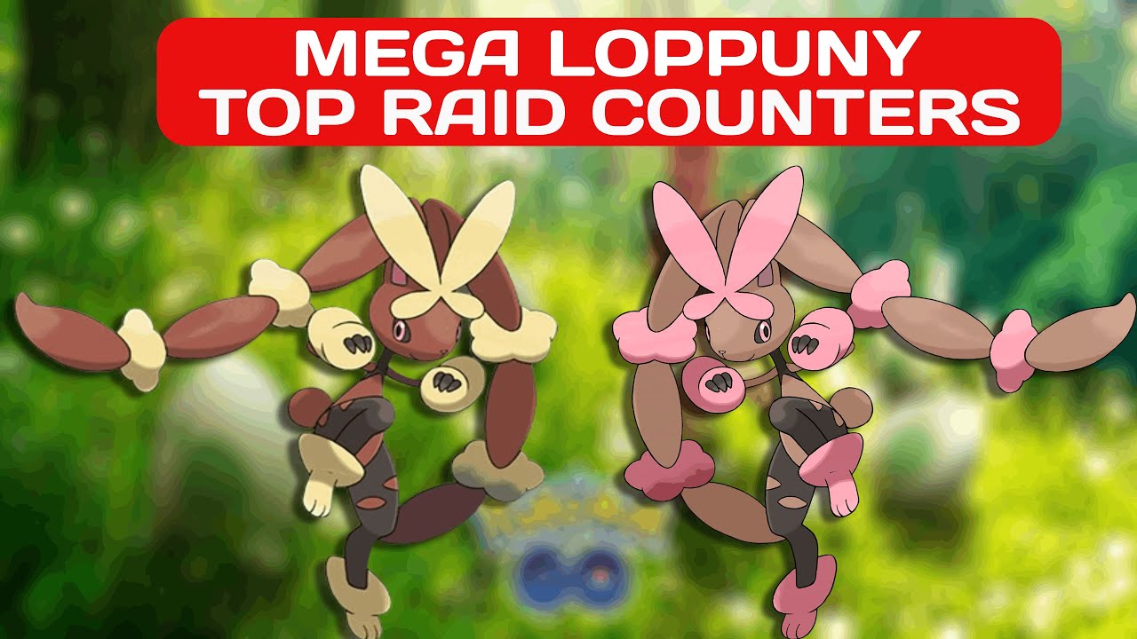 HOW TO DEFEAT MEGA LOPPUNY IN RAIDS Pokemon Go! #pokemon #pokemongo #pokémongo