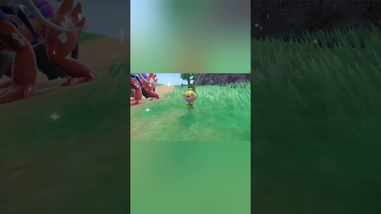 Pokemon Scarlet Shiny Hunting Sewaddle Part 02 #shorts #roadto1k