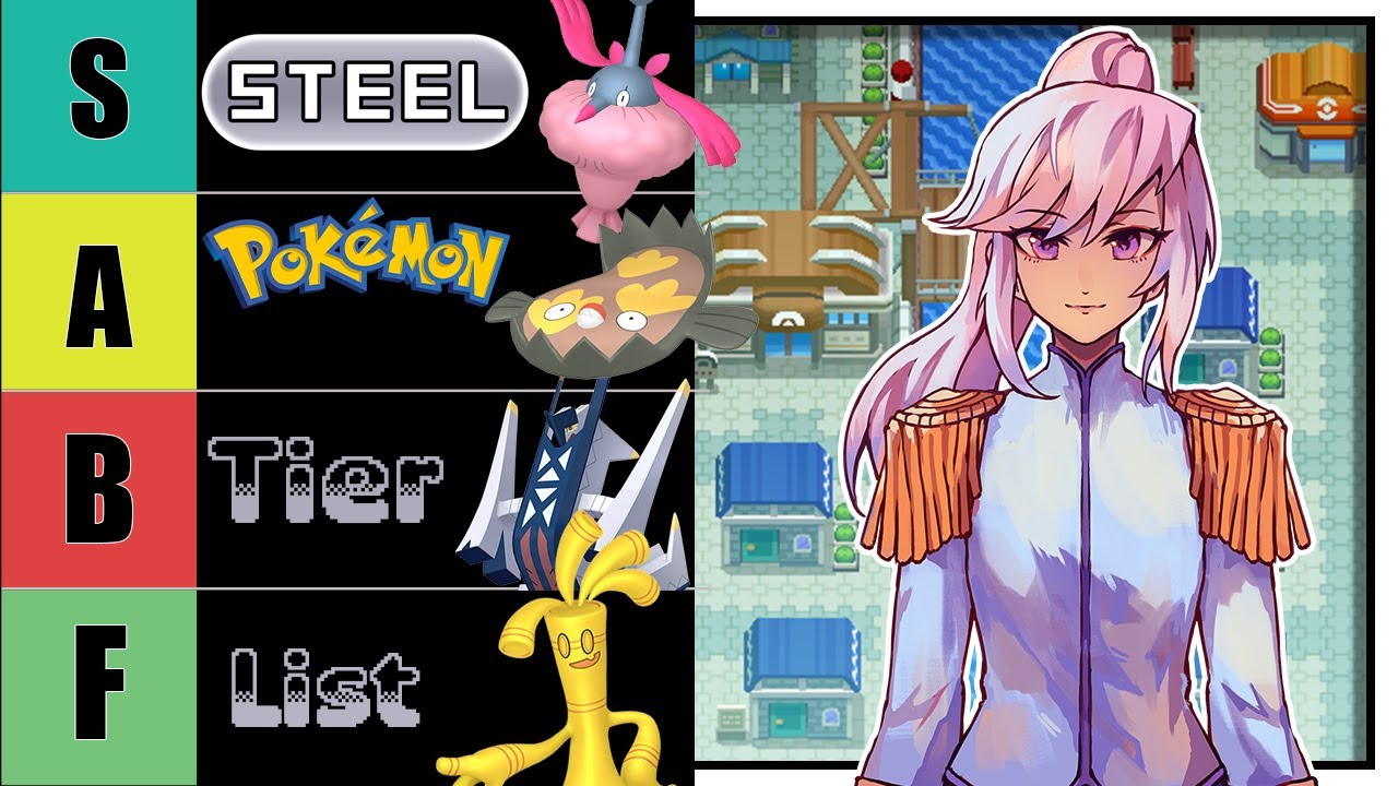 The OFFICIAL Steel Type Pokemon Tier List!