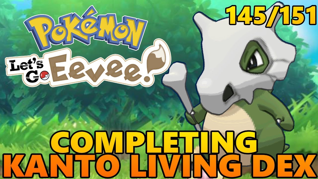 LIVE: SHINY CUBONE HUNTING!! (FOUND) | COMPLETING THE KANTO LIVING DEX (145-151)