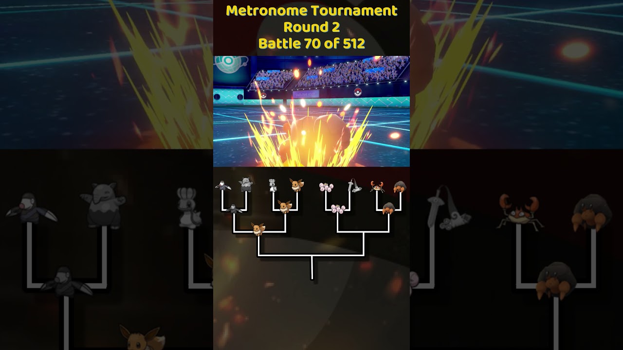 Exeggcute Vs Dwebble #metronomebattle #pokemon #exeggcute #Dwebble