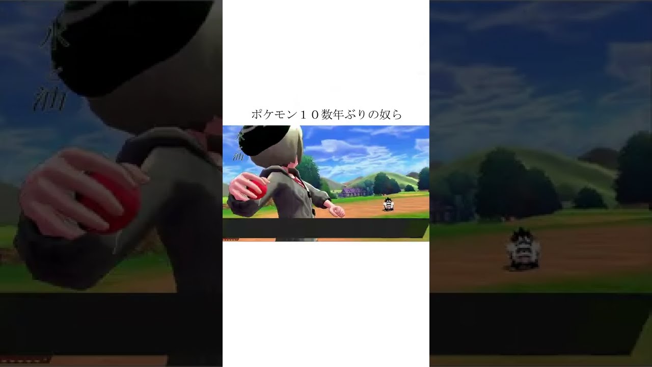 【ポケモンソード】ジグザグマ（ガラルのすがた）……どなたですの？＃shorts