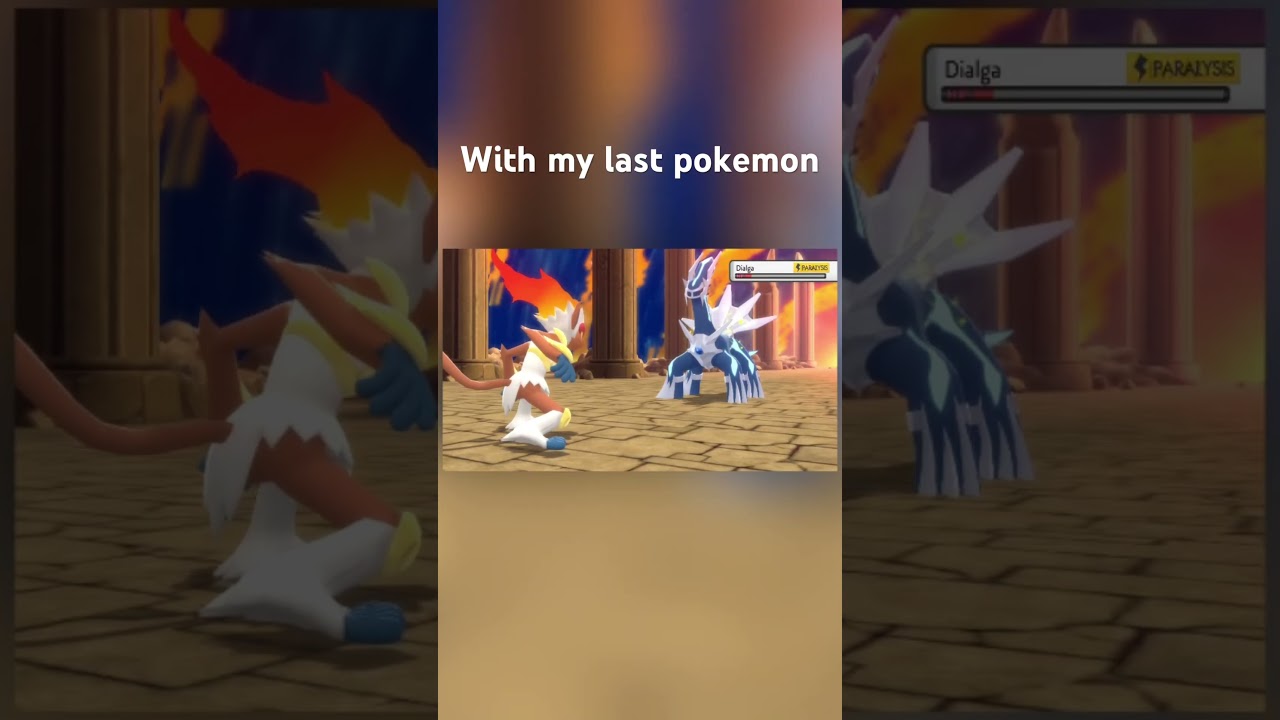 Catching Dialga with a Pokeball  #pokemon #pokemonbrilliantdiamond #dialga #pokemoncommunity #clutch