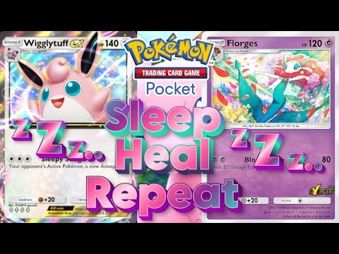 "Tufflowers" Wigglytuff EX Florges Deck Pokemon TCG Pocket