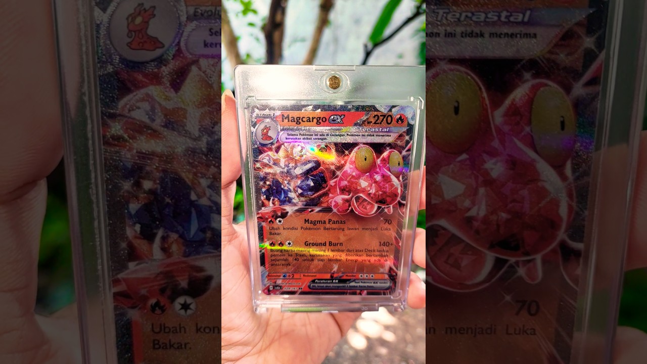 Magcargo EX #pokemon #pokemoncards #kartupokemon #cards #fyp #viralshorts #pokemontcg