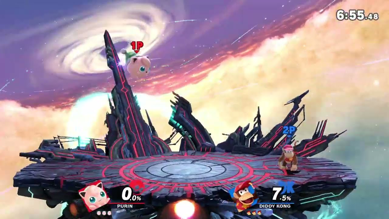 スマブラSP リプレイ 1on1制 10980 [25年01月分]【プリン 1P自分】