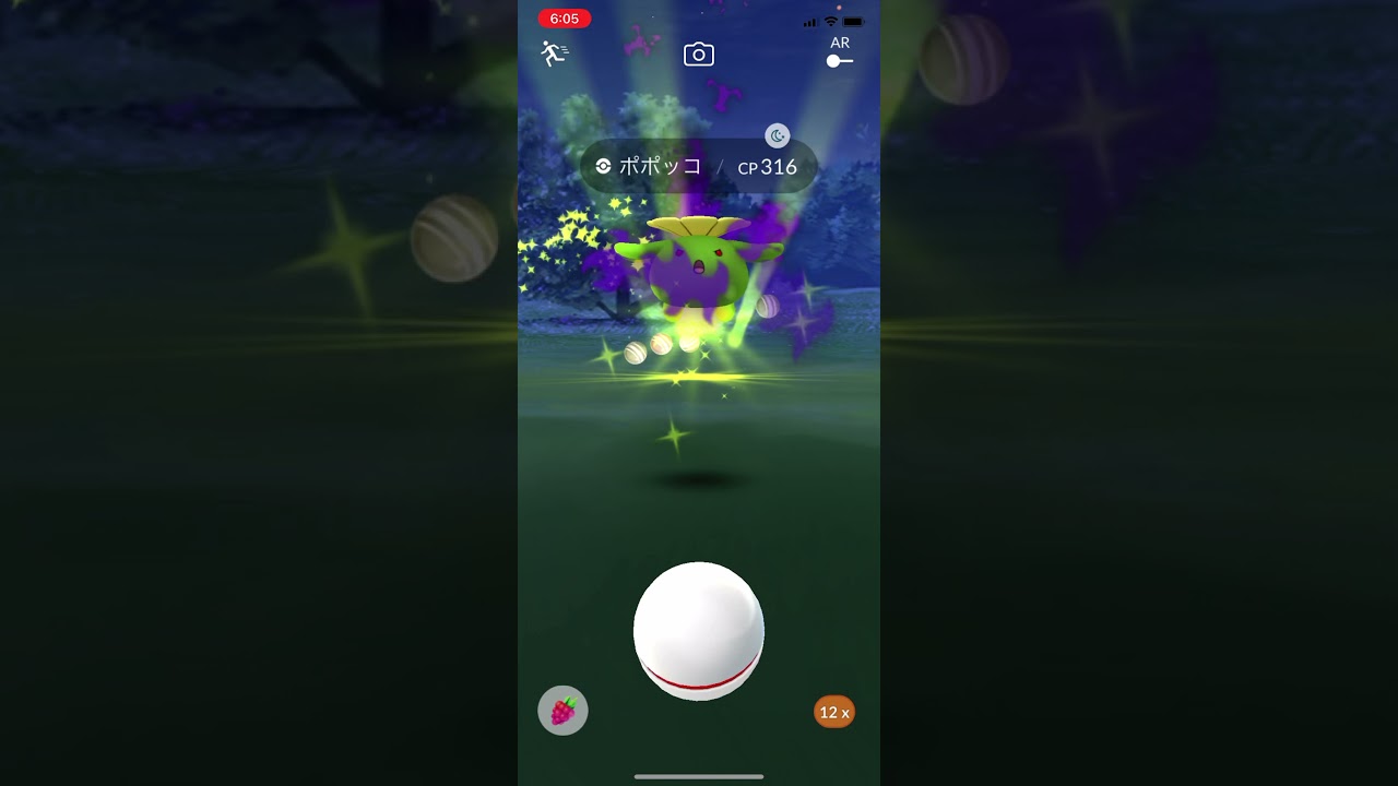 ポケモンgo シャドウポポッコゲットチャレンジ　シャドウワタッコに進化させてみた