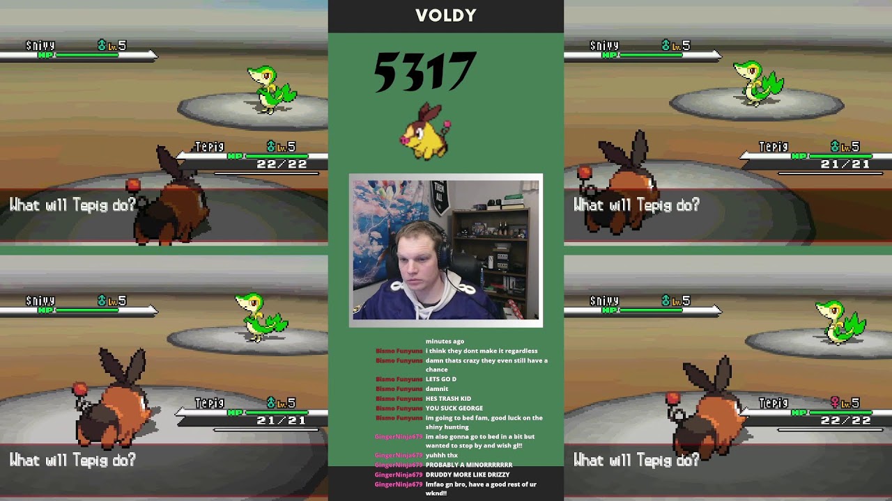 Tepig - Pokemon Black/White - Pokemon Shiny Hunting