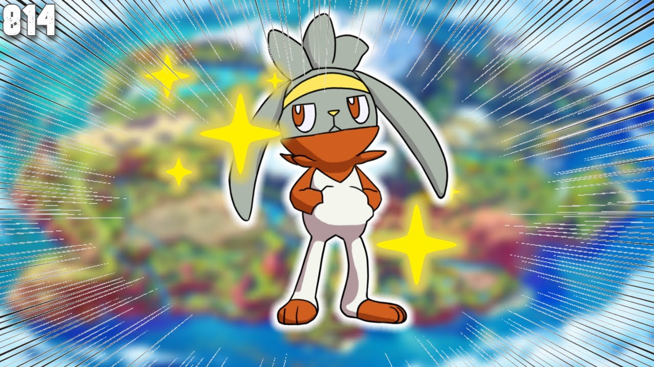Shiny Raboot In Pokemon Scarlet and Violet