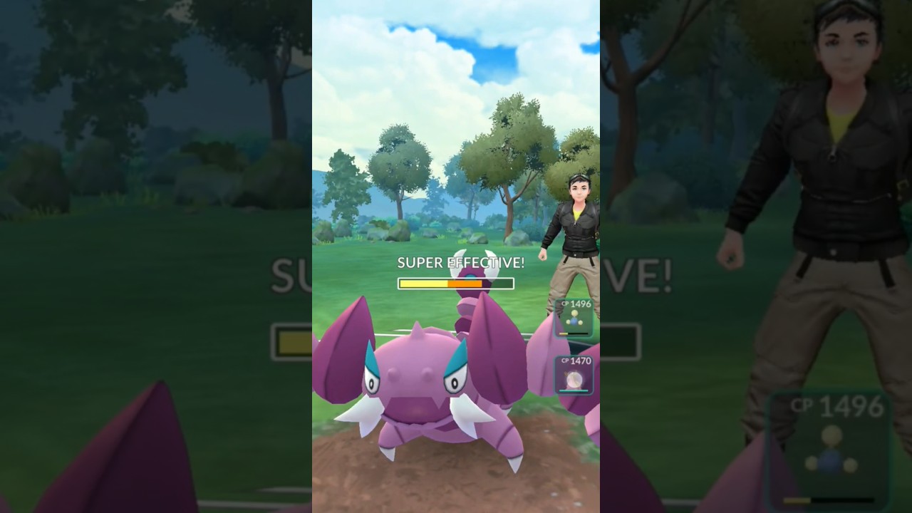 Drapion, Charjabug and Dunsparce, Can we beat this team | #pvp battle in #greatleague  #pokemongo