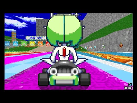 SRB2  Kart　メガサーナイト　ドアップ鑑賞