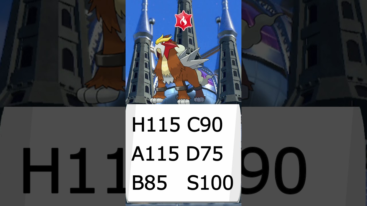 【ポケモンSV】SVダブルおすすめポケモン エンテイ #voicevox #ポケモン #shorts #春日部つむぎ #ポケモンsv #ダブルバトル #エンテイ