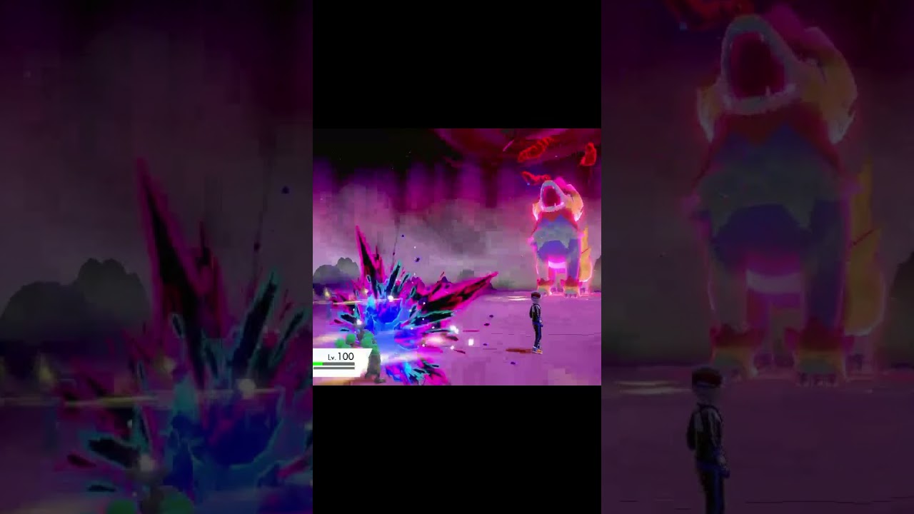 Pokémon Sword - Dynamax Manectric Used Bite!